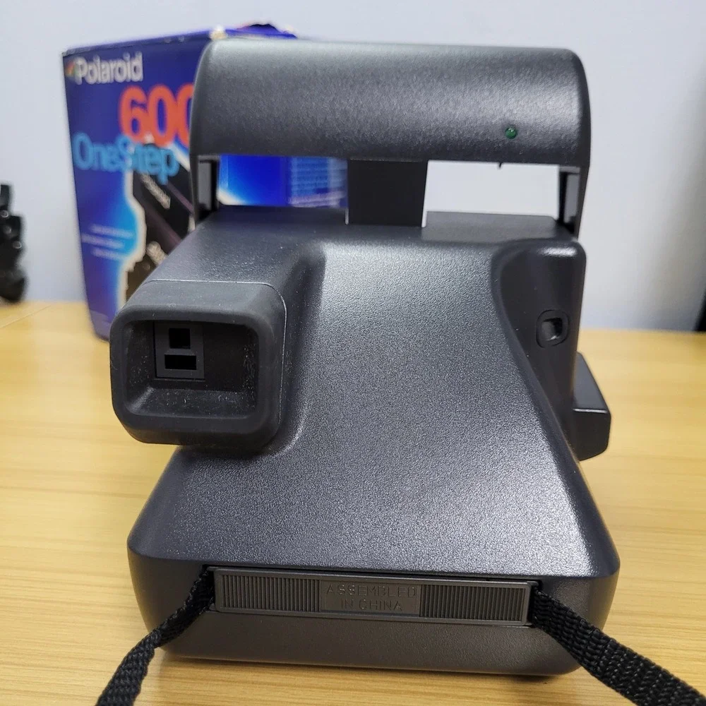 Polaroid One Step 600 Instant Film Camera Tested Working Box